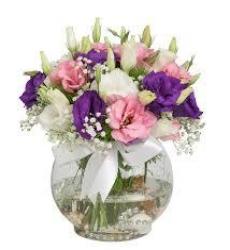 Aşkın Mevsimi Kürede Lisyantus Aranjmanı